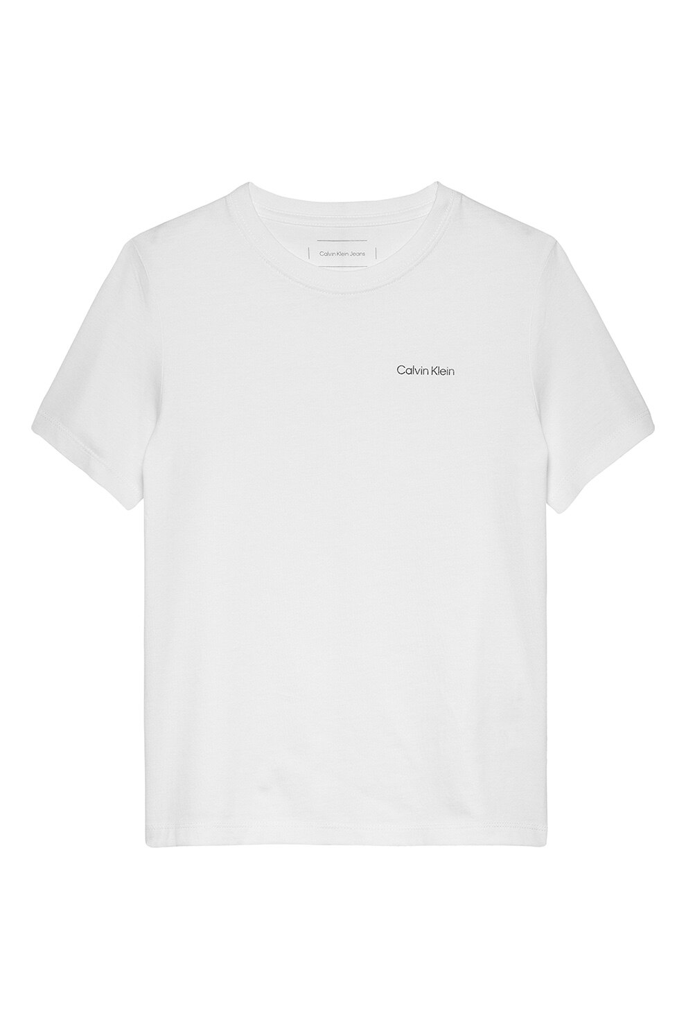 CALVIN KLEIN, Tricou cu logo, Alb optic, 164 CM