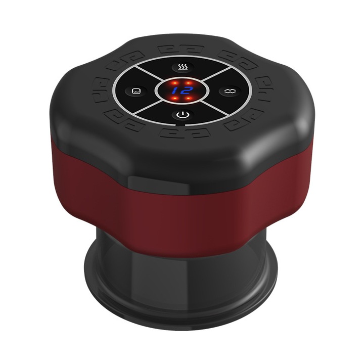 Cupaj, functie gua sha, masaj termic, vid, 6 viteze, cronometru inteligent