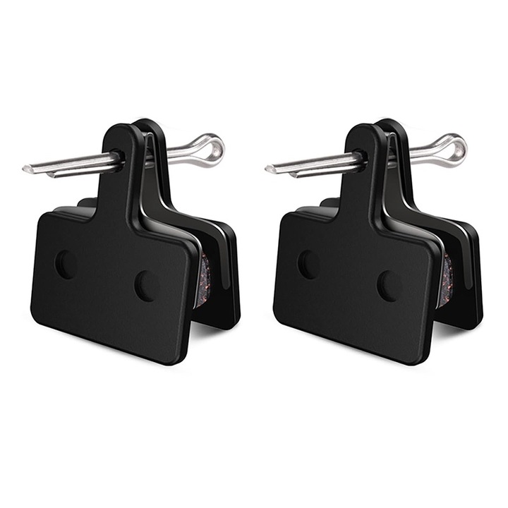 Комплект от 4 спирачни накладки за велосипеди, полуметални, против износване, висока производителност, чувствителни спирачки, без шум, бързо разсейване на топлината, дълъг живот, 01B