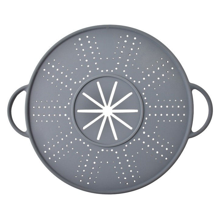 Capac anti-stropire Allesken, silicon, gri, 34.3x28cm