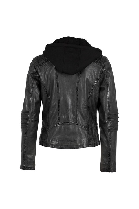 Geaca de Piele Dama Mauritius Verde Inchis GWFlura