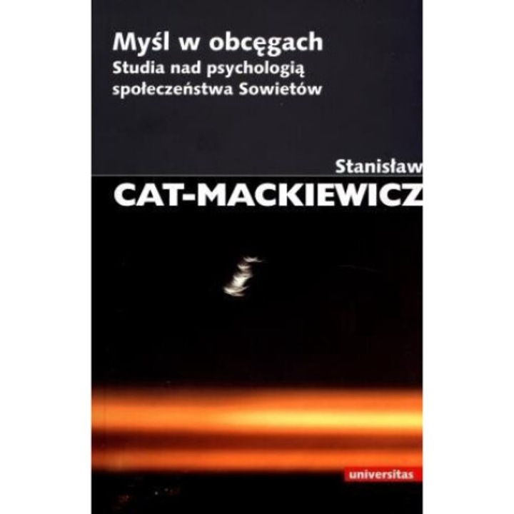 Könyv "Gondolatok szorításában. Tanulmányok a pszichológiáról", Stanislaw Cat-Mackiewicz, 2012
