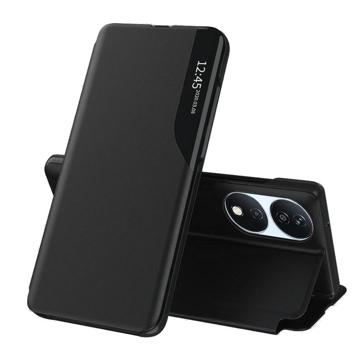 fixGuard eFold sorozatú tok Honor X7b / X7b 5G / 90 SMART telefonhoz - fekete