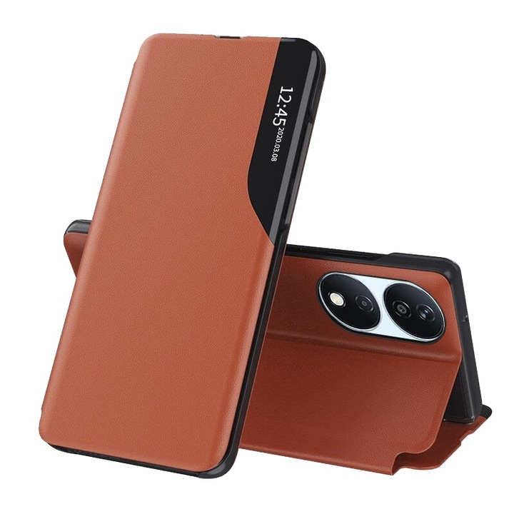 fixGuard eFold sorozatú tok Honor X7b / X7b 5G / 90 SMART telefonhoz - narancs