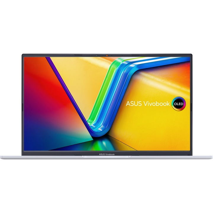 Лаптоп ASUS Vivobook 15 OLED M1505YA-MA269 с AMD Ryzen 5 7430U (2.3/4.3GHz, 16M), 16 GB, 512GB M.2 NVMe SSD, AMD Radeon RX Vega 7, Free DOS, Сребрист