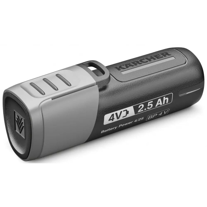 Baterie Karcher pentru aspirator, Li-Ion 2500mAh, 4.2V, gri/negru, 97x30x37mm
