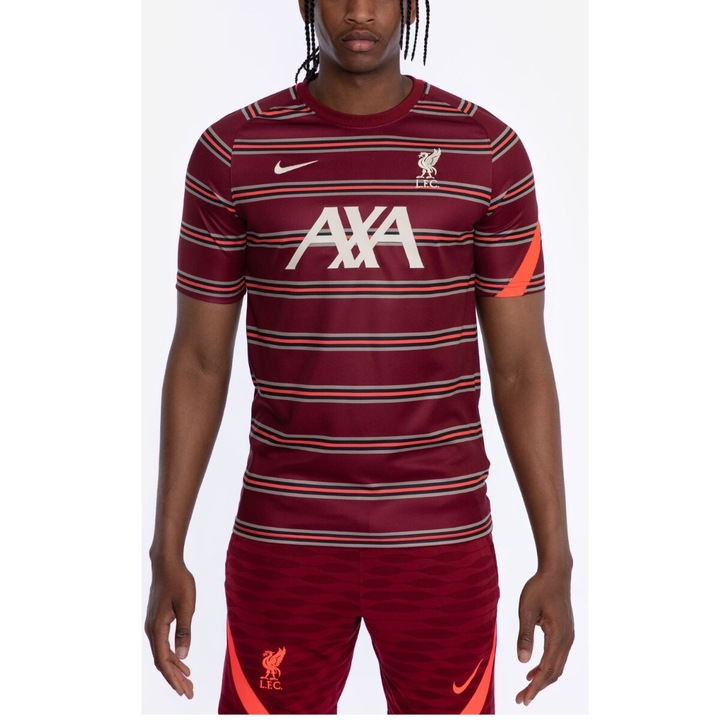 Nike, Футболна фланелка Liverpool Home Shirt, Винено червен, Размер S