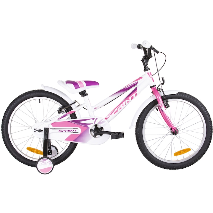 Детски велосипед SPRINT CALYPSO 20", 1 SP, бял