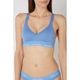 Bustiera dama, Calvin Klein, Bumbac, Albastru, S