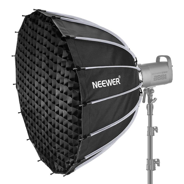 Софтбокс Neewer Hexadecagon, параболичен, с решетка, 85см