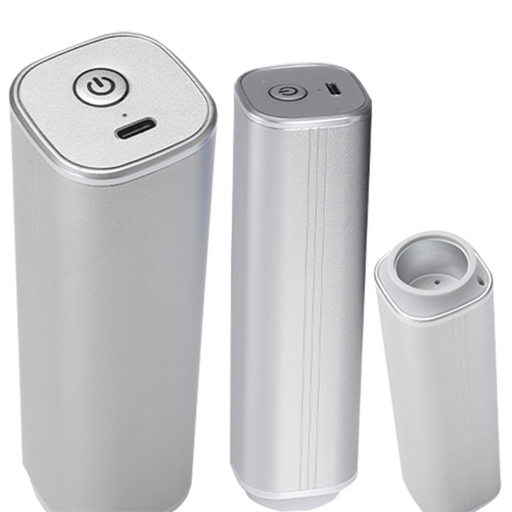 Handheld Aparat De Vidat Si Sigilat Cocococa Life Hall QH-H23, Portabil，Un Singur Clic Blocheaza ProspetImea, Extragerea Rapida A Aerului, Oprire Automata, Aplicare Scenariu Multiplu,5 Pungi Vidat Incluse, Type-C,3.8X3.8X13.6cm, Alb