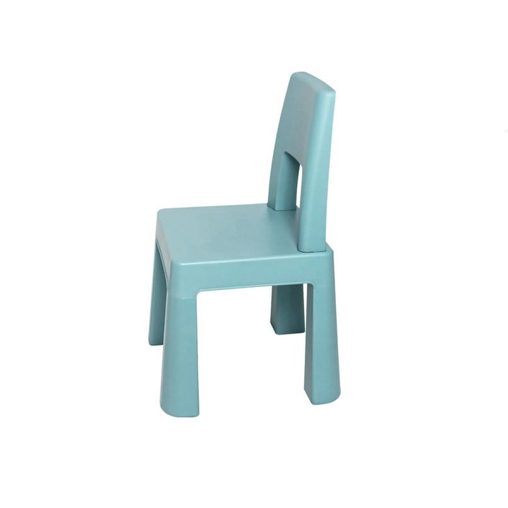 Gyermekszék, háttámlával 55 x 28 x 28 cm Mini Junior SCMJ-3, kék