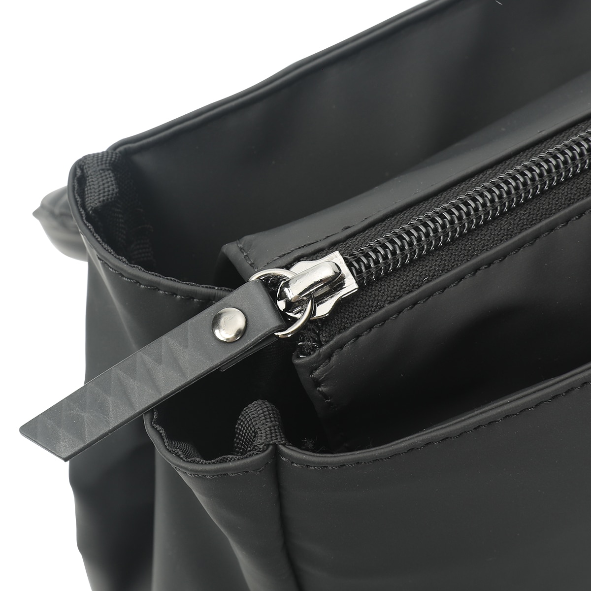 Rucsac laptop 15.6", smart casual, design pelerin unisex, impermeabil, TIGERNU, 30x13x43 cm, Negru