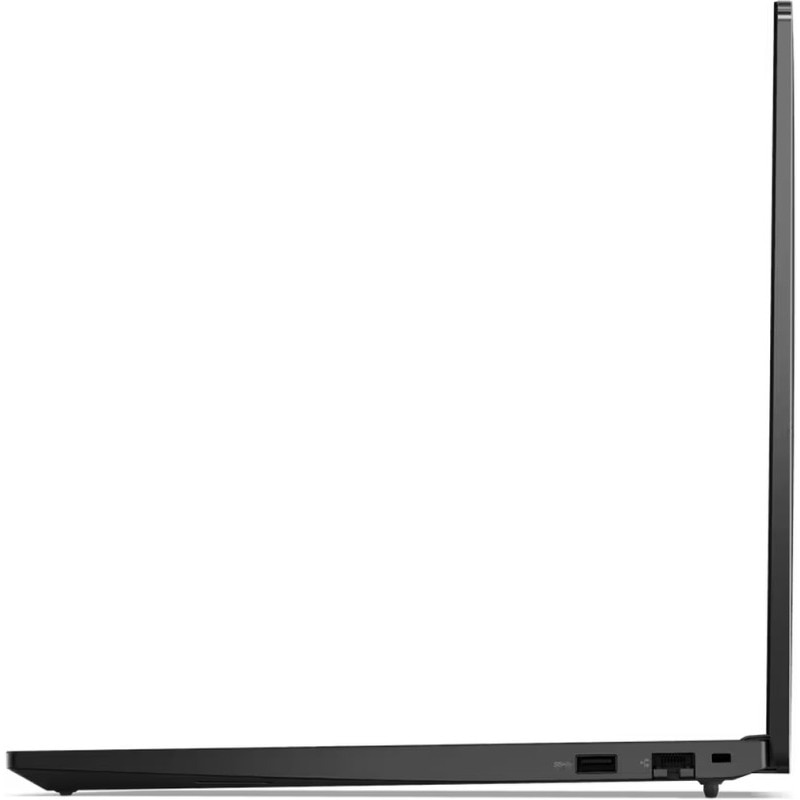 Laptop Lenovo 16'' ThinkPad E16 Gen 1, WUXGA IPS, Procesor AMD Ryzen™ 7 7730U (16M Cache, up to 4.5 GHz), 8 nuclee, 40GB DDR4, 3.84 TB SSD, Radeon, No OS, Graphite Black