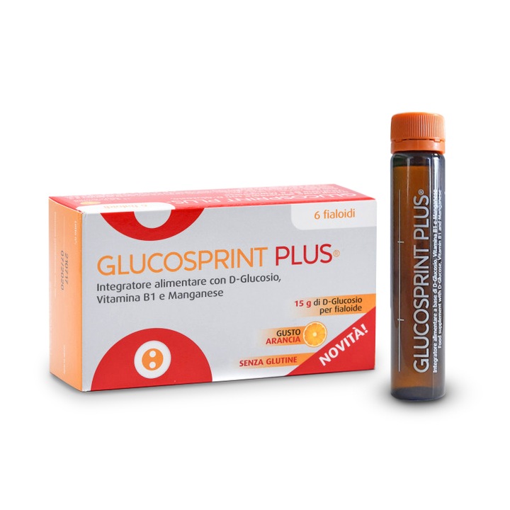 Supliment alimentar, Harmonium Pharma, Glucosprint Plus, 6 fiole