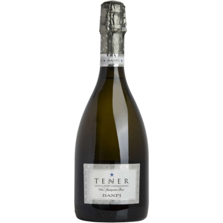 Spumant Banfi TENER BRUT, 50% Sauvignon Blanc, 50% Chardonnay, 0.75l
