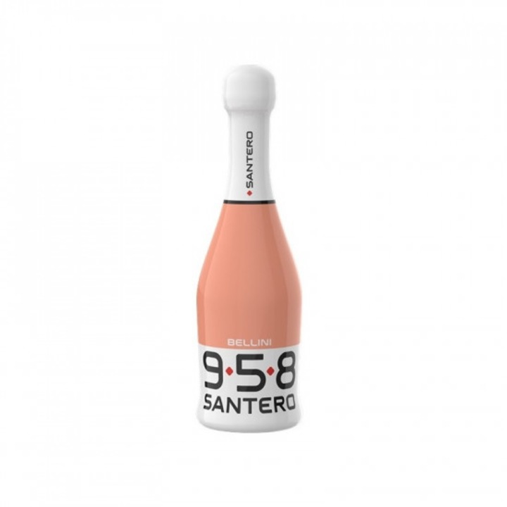 Spumant Santero 958 Bellini 0.2L, piersică, roz