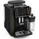 Автомат еспр машина Krups Sensation Milk M50 EA912910, 1450W, 15 бара, 6 рец, сенз екр, резерв за кафе 260 г, подв резерв за вода 1,7л, 3 темп настр, черен