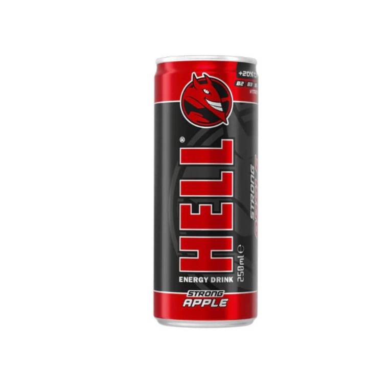 Hell Energy Drink Appel Strong, 250ML