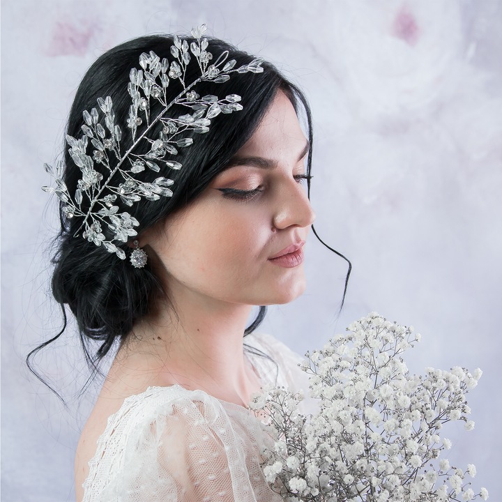 Accesoriu Par Mireasa Model Ramurele