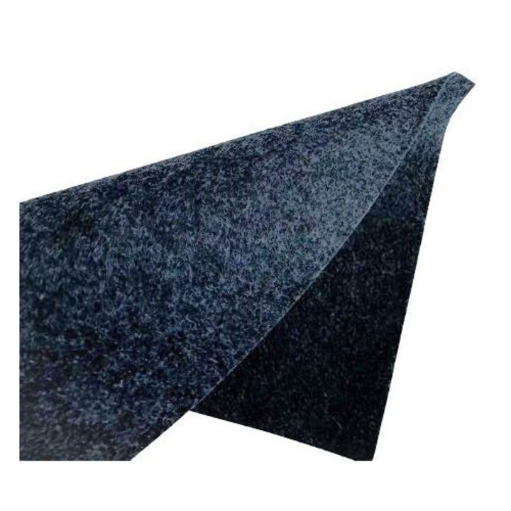 Fetru rigid 1mm 20X30cm, coala A4, gri pestrit