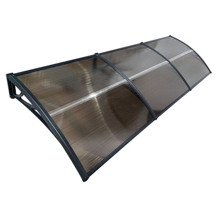 Copertina de usa, negru bronz, accesorii montaj inclus, MAPROFI, 240 x 150 cm