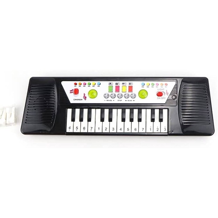 Piano 3+, Gyermekeknek, Elektromos, Fekete