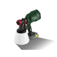 Pistol de vopsit Parkside PFSA 20-Li B2, fara acumulator si incarcator, cu 3 tipuri de pulverizare reglabila si rezervor de 1200 ml