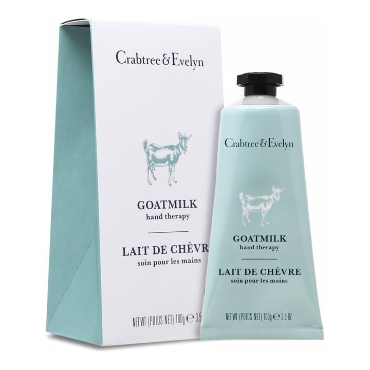 Crabtree & Evelyn hidratáló kézkrém, kecsketej és zab, 100 g
