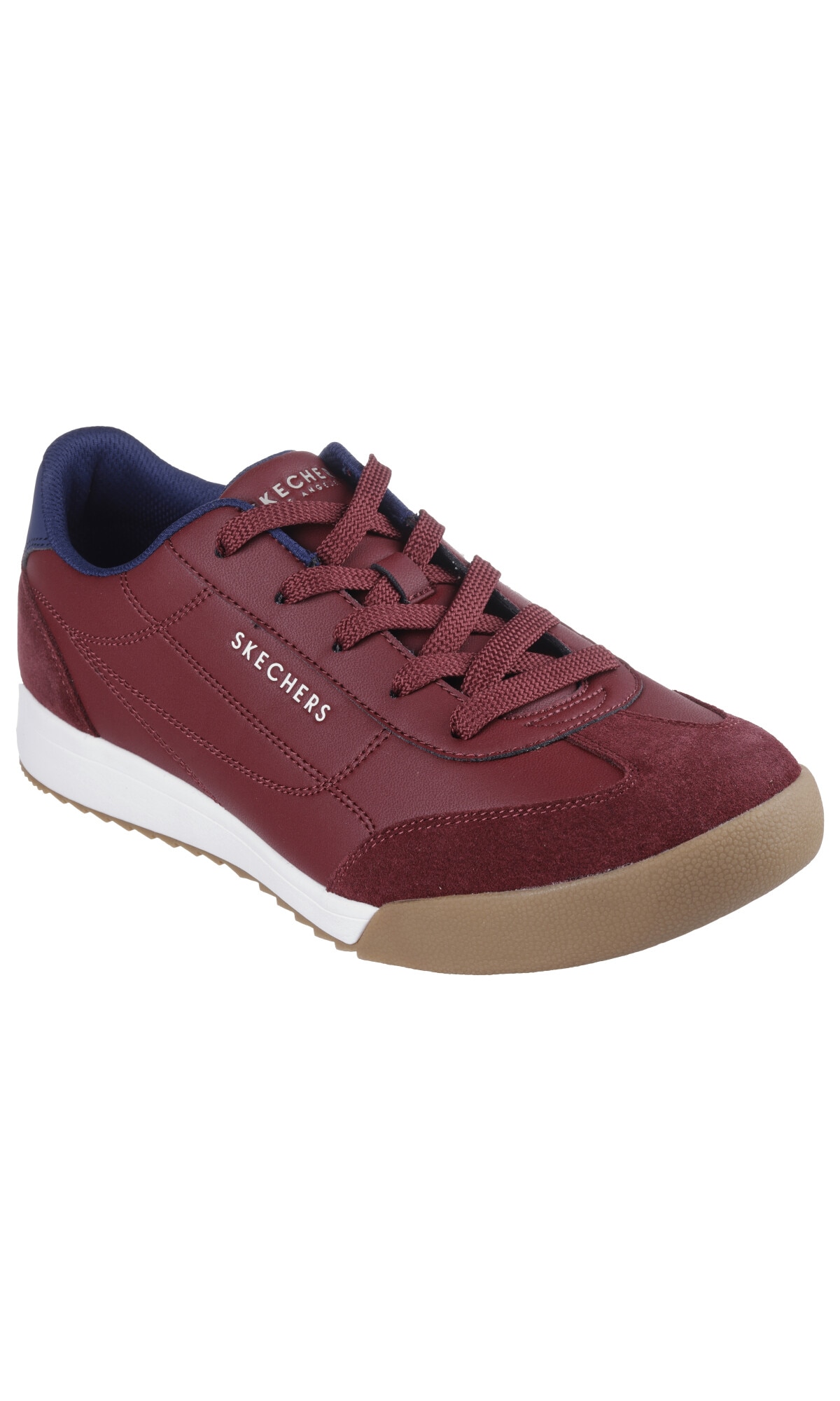 トップス B.R Sneakers barbati ZINGER ULTIMATE CLASSIC 183284-BURGUNDY-41 - eMAG.ro