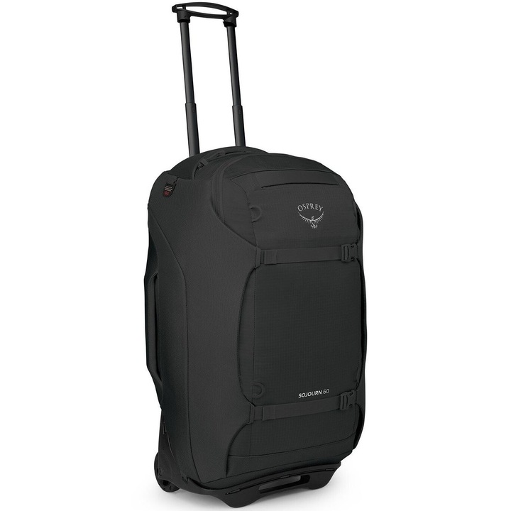 Чанта с колелца Osprey Sojourn Pack Travel, 2 колелца, 71 см/60 л, Черен