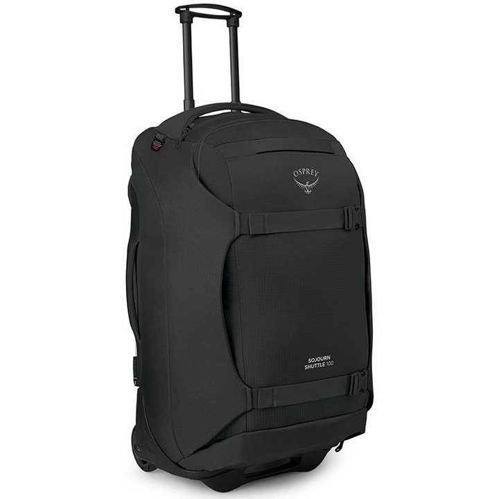 Чанта с колелца Osprey Sojourn Shuttle Duffel, 2 колелца, 78 см/100 л, Черен