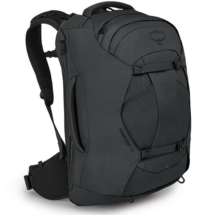 Rucsac de calatorie Osprey Farpoint, 40L, gri