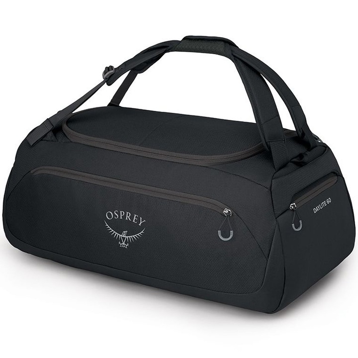 Пътна чанта Osprey Daylite Duffel, 60 л, Черен