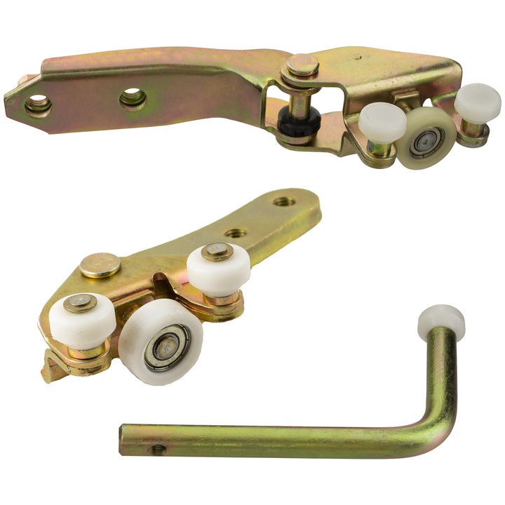 3 db oldalsó ajtóvezető készlet MODECAR, Volkswagen T4, jobb oldal, 103mm, 53x28mm