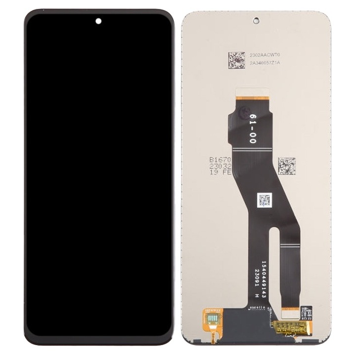 DaDen® дисплей за Honor 90 Lite/ X8a, черен, LCD, сензорен екран