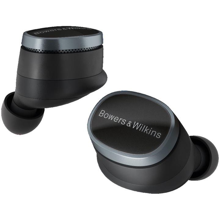 Слушалки In-Ear Bowers & Wilkins Pi8, True Wireless, Bluetooth, Микрофон, Anthracite Black