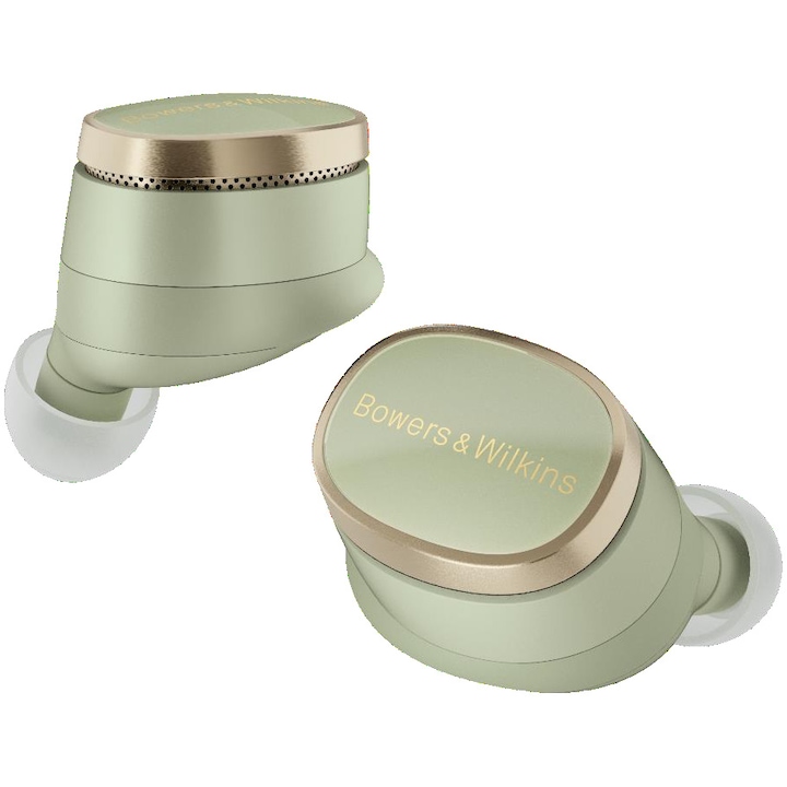 Слушалки In-Ear Bowers & Wilkins Pi8, True Wireless, Bluetooth, Микрофон, Jade Green