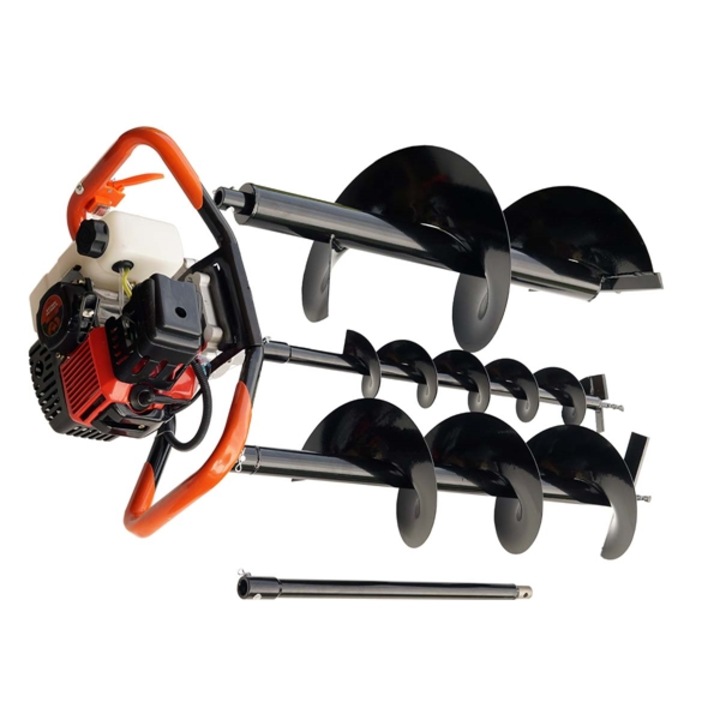 Boxer BX-122 Benzinmotoros talajfúró, földfúró, lyukfúró 5,2LE 52cm3