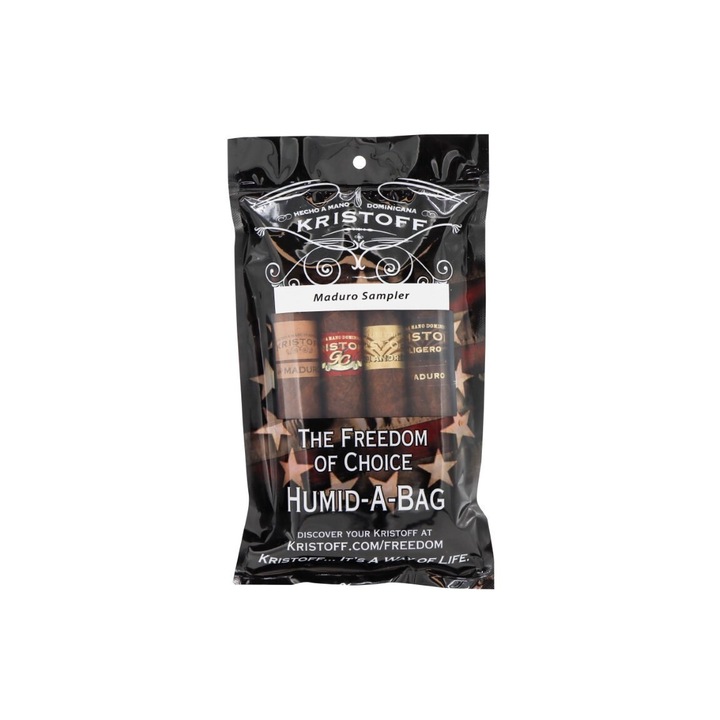 Trabucuri Kristoff Maduro, Humidabag, Sampler, 4 buc