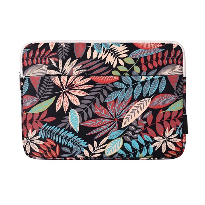 Borító 11-13 hüvelykes univerzális tablethez, elegáns és vékony, fokozott védelemmel, fekete nyomattal