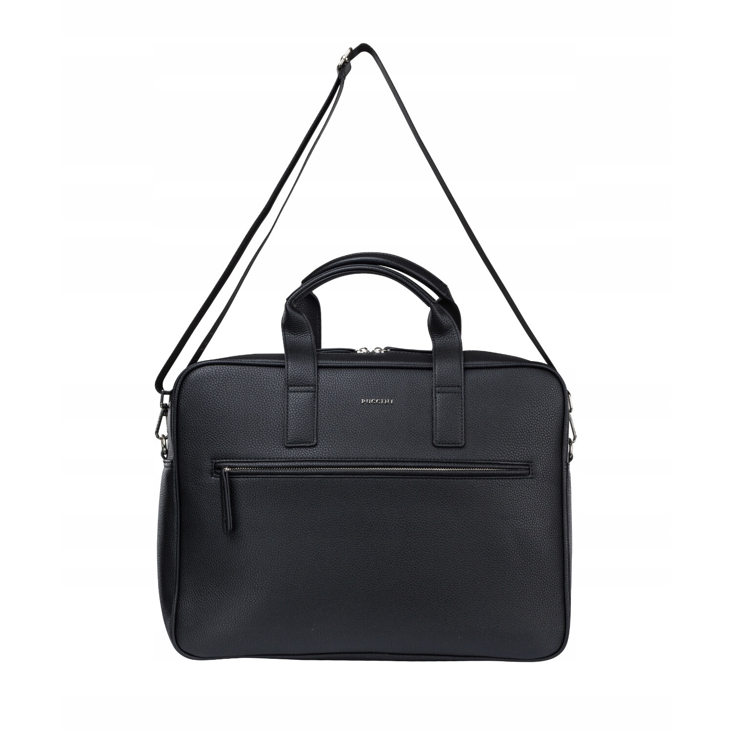 Geanta laptop, Puccini, Negru, 15 inch