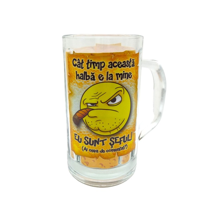 Halba bere sticla - Cat timp aceasta halba e la mine, eu sunt seful