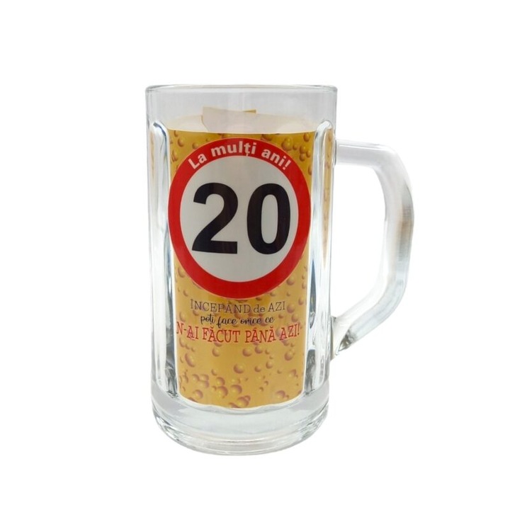 Halba bere in cutie - La multi ani 20