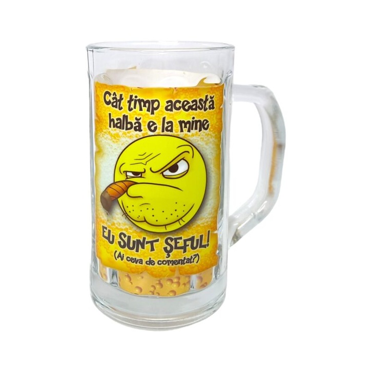 Halba bere in cutie - Cat timp aceasta halba e la mine, eu sunt seful