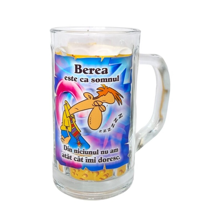 Halba bere in cutie - Berea este ca somnul, din niciunul nu am atat cat doresc