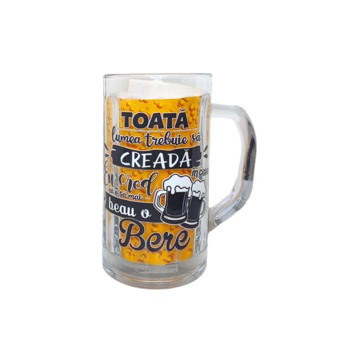 Halba bere in cutie - Toata lumea trebuie sa credea in ceva