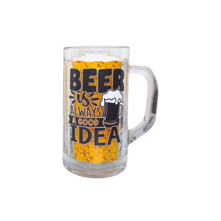 Halba bere in cutie - Beer is always a good idea