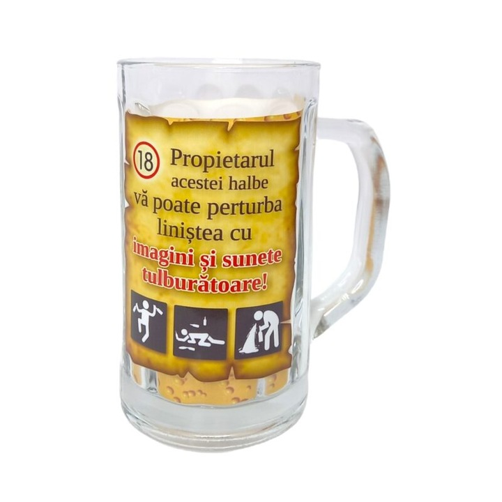 Halba ber ein cutie - Proprietarul acestei halba va poate perturba