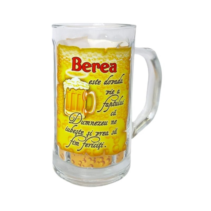 Halba bere in cutie - Berea este dovada